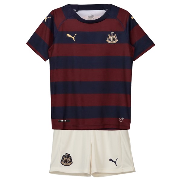 Camiseta Newcastle United Segunda Niño 2018-2019 Rojo Negro